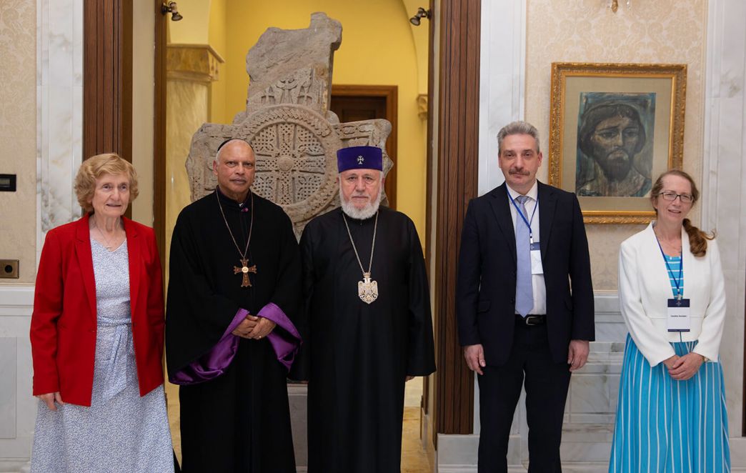 Catholicos of All Armenians Received the Representatives of Barnabas Charitable Foundation in the Mother See
