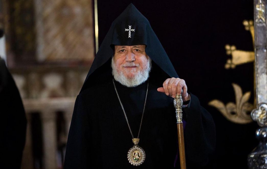 Catholicos of All Armenians Departs for Italy