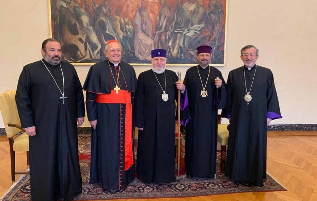 Catholicos of All Armenians Met With His Eminence Leonardo Sandri