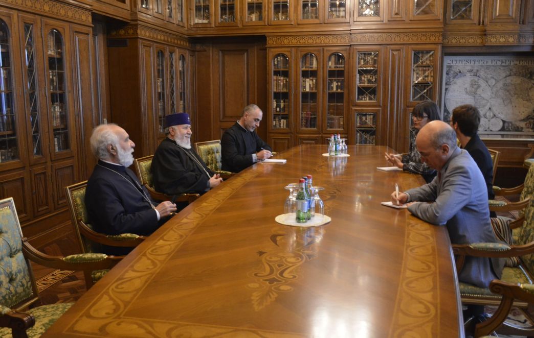 Catholicos of All Armenians Receives Newly Appointed Ambassador of France to the Republic of Armenia