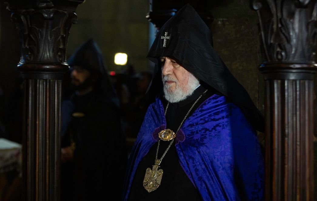 Catholicos of All Armenians Departs for Moscow