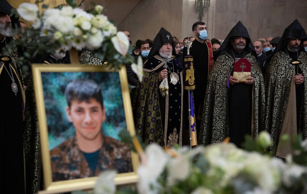 Requiem Service of 9 Servicemen Martyred in the 44-day War of Artsakh was Offered in St. Gregory the Illuminator Mother Cathedral in Yerevan