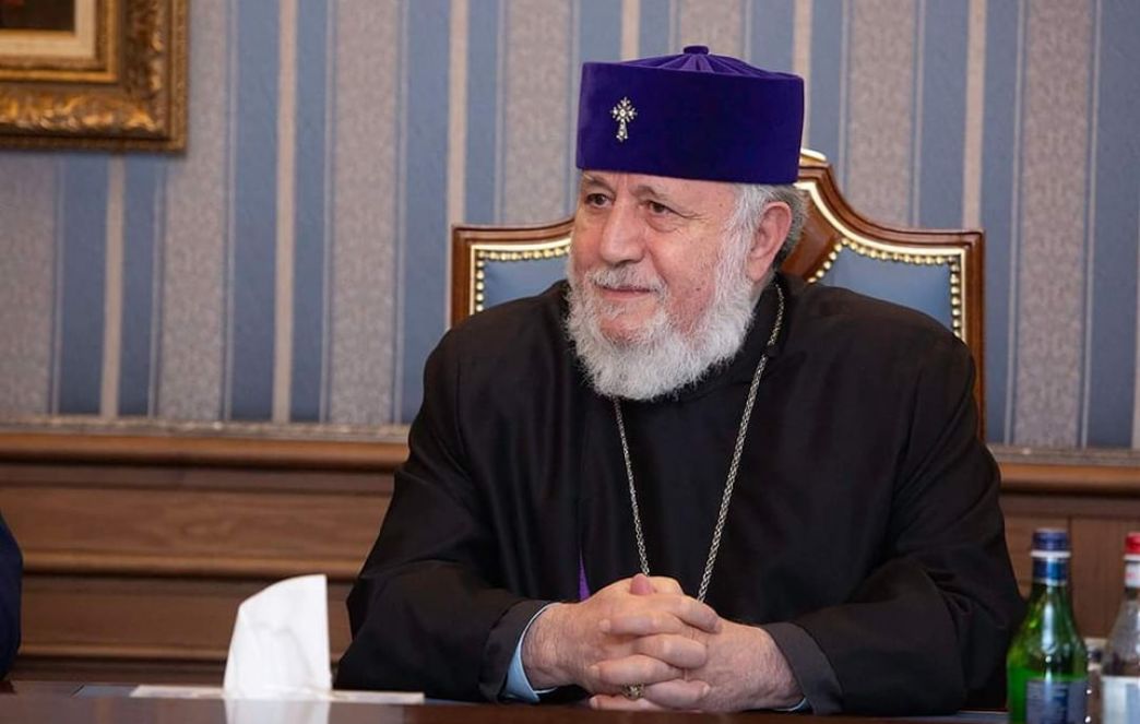 Catholicos of All Armenians Receives Delegation Led by President of the Regional Council of Ile-de-France Mrs. Valerie Pecresse