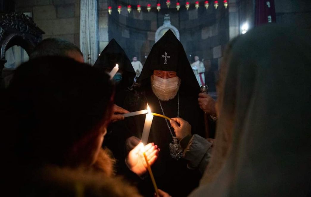 Christmas Eve Candlelight Divine Liturgy in the St. Gayane Monastery