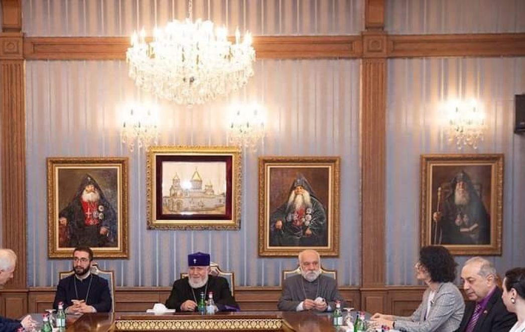 Catholicos of All Armenians hosted the Delegation led by the Special Envoy of Canada to the European Union and Europe, the Ambassador Extraordinary and Plenipotentiary to the Federal Republic of Germany