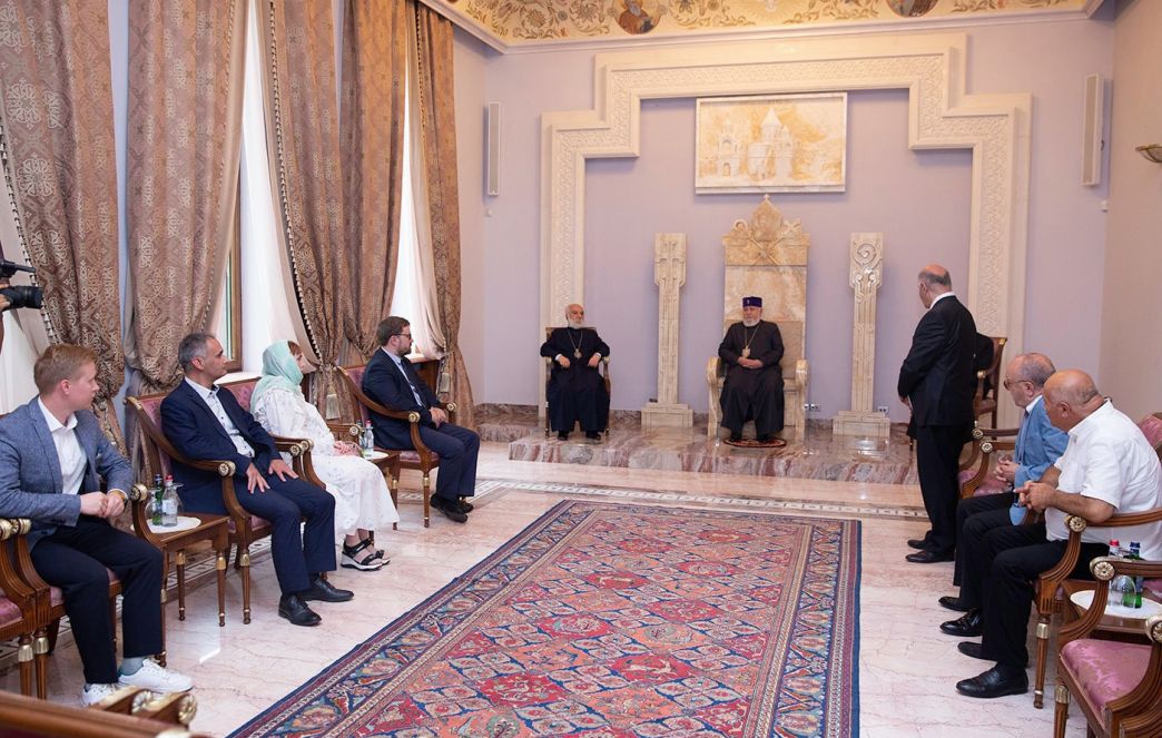 Catholicos of All Armenians Received the Participants of the Conference entitled “Russian-Armenian Strategic Partnership in the field of Education, Science and Innovation”