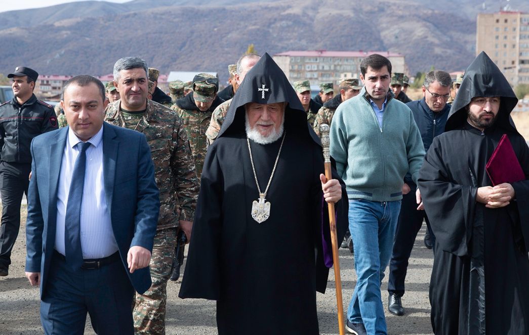 The Patriarch of All Armenians Visited the City of Jermuk