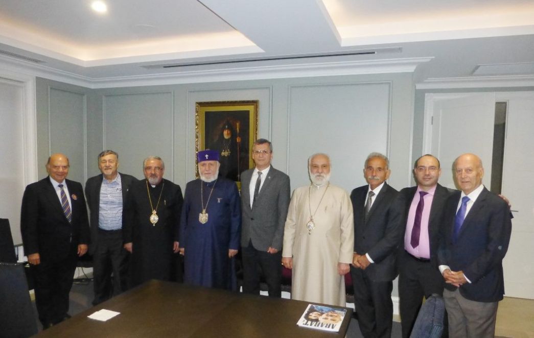 Catholicos of All Armenians Received Representatives of Armenian Organizations in Sydney