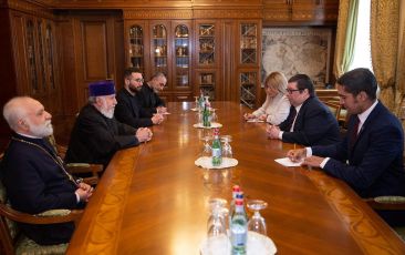 The Catholicos of All Armenians Received the Newly Appointed Ambassador of the Dominican Republic