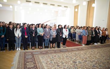 Catholicos of All Armenians Congratulated Female Employees of the Mother See on the Feast of Annunciation of the Holy Virgin Mary