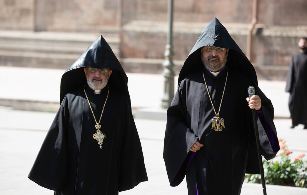 The Armenian Patriarch of Constantinople Arrived at the Mother See of Holy Etchmiadzin
