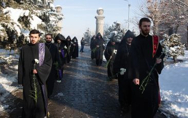 The Brotherhood of the Mother See visited the “Yerablur” Pantheon