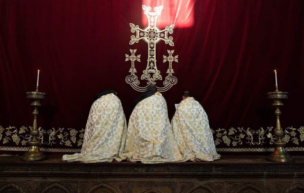 Մայր Աթոռ Սուրբ Էջմիածնի միաբանությունը Դռնբացեքի արարողությանը ներկա գտնվեց Սուրբ Գայանե վանքում