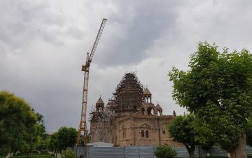 Հունիսի 14-ին կվերատեղադրվի Մայր Տաճարի գմբեթի խաչը