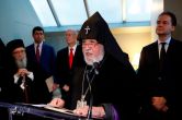CATHOLICOS OF ALL ARMENIANS AT THE OPENING CEREMONY OF “ARMENIA!” EXHIBITION IN THE MET FIFTH AVENUE