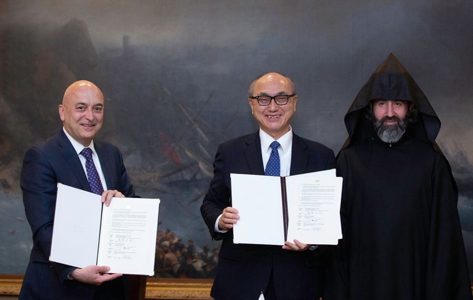 The Official Signing Ceremony of Grant Agreement Assigned to the Mother See Museums