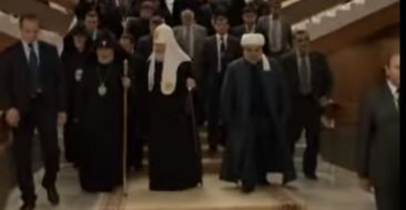Visit of HH Karekin II to Baku, World Summit of Religious Leaders, April 2010