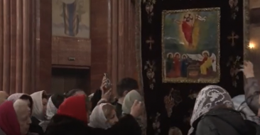 Սուրբ Հարության տոնը Մոսկվայի հայոց եկեղեցում