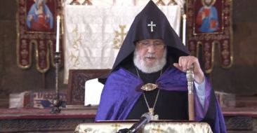 Message of the Catholicos of All Armenians at the National Prayer Service in Support of Artsakh