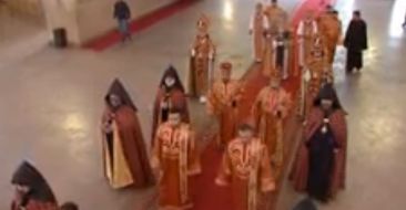 Easter Pontifical Divine Liturgy at the St. Gregory the Illuminator Mother Cathedral