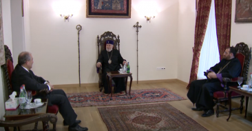 Ամենայն Հայոց Կաթողիկոսը շնորհավորել է ՀՀ չորրորդ նախագահին