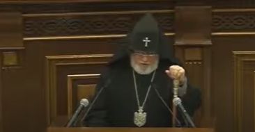 Remarks of the Catholicos of All Armenians to the National Assembly of the Republic of Armenia