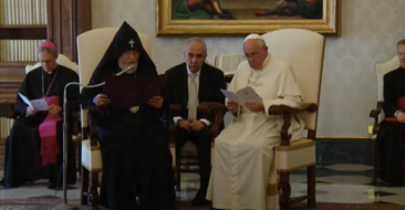 Visit of the Catholicos of All Armenians to the Vatican