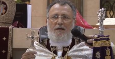 The Catholicos of All Armenians in Nice Sermon
