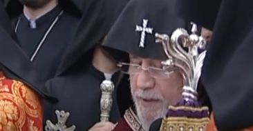 Speech of Catholicos of All Armenians on the opening of Matenadaran
