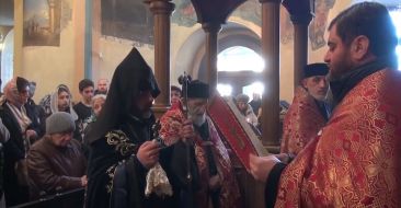Requiem Service in memory of the Armenians who were victims of the Sumgait crime
