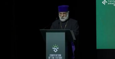 The Catholicos of All Armenians conveyed blessing remarks to the participants of the "Future Armenian" convention