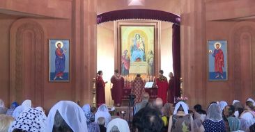 The apostle's memorial day was celebrated in Thaddeus church in Masis