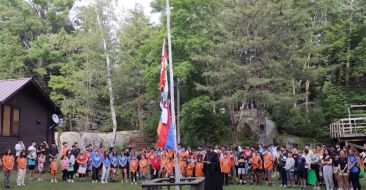 The "Ararat" camp of the Armenian Diocese of Canada hosted around 250 young people this year