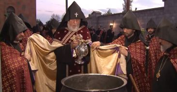 The components of the Muron were blessed, Blessing of the Holy Muron will be held on October 1