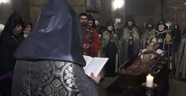 His Eminence Archbishop Aris Shirvanyan entered his eternal rest
