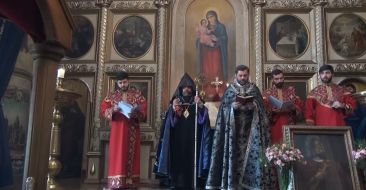 The Armenian Diocese of Georgia celebrated the feasts of saints Ghevond and saints Vardan