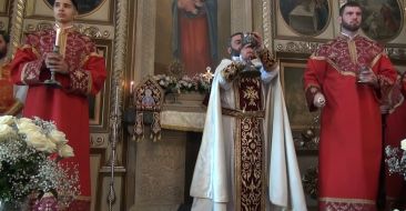 The Armenian Diocese of Georgia celebrated the Resurrection of Christ with great pomp