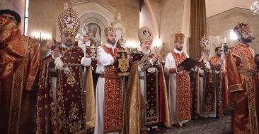 Armenian churches were especially full on the Resurrection Day this year